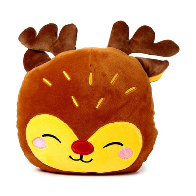 Blankeazzz Christmas Festive Friends Rudolph 2-in-1 Plush Toy & Travel Blanket - Gift Arch