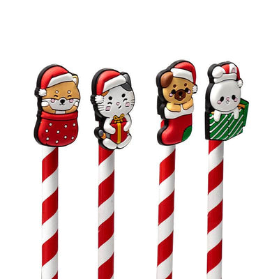 Christmas Adoramals Pencil with PVC Topper - Gift Arch