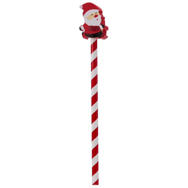 Christmas Characters Pencil with Eraser Topper - Gift Arch