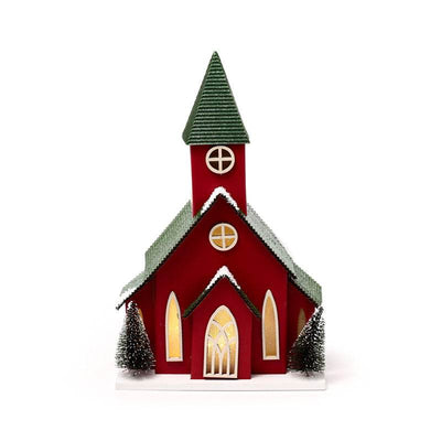 Christmas Church LED Decoration - Gift Arch