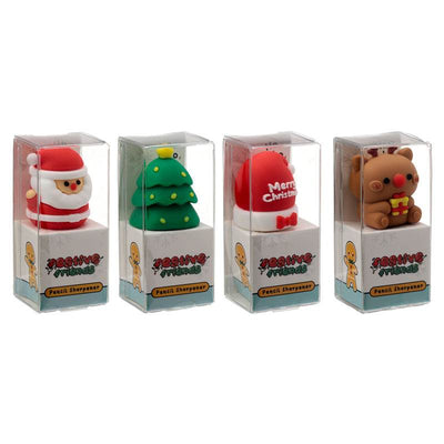 Christmas Festive Friends Pencil Sharpener - Gift Arch