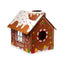 Christmas Gingerbread Lane Cat Playhouse 100% Cardboard Cat Den - Gift Arch