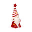 Christmas Gonk Ceramic LED Decoration - Gift Arch