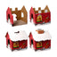 Christmas Santa's Grotto Cat Playhouse 100% Cardboard Cat Den - Gift Arch