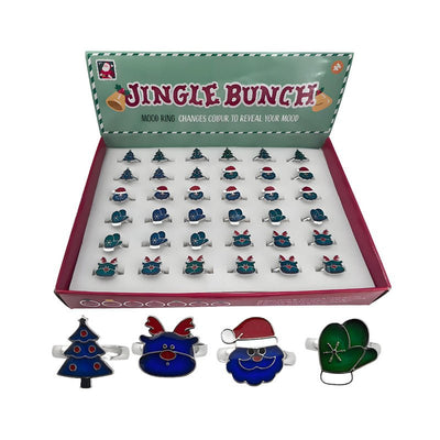Jingle Bunch Christmas Mood Ring - Gift Arch