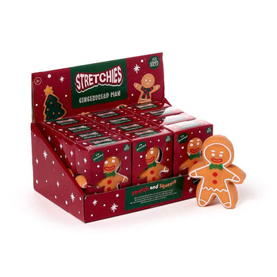 Stretchy Baker Street Christmas Gingerbread Man Toy - Gift Arch