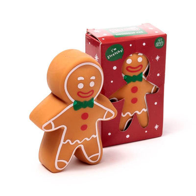 Stretchy Baker Street Christmas Gingerbread Man Toy - Gift Arch