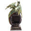 Geode Crystal Dragon Mantle Clock - Gift Arch