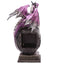 Geode Crystal Dragon Mantle Clock - Gift Arch