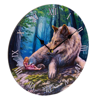 Lisa Parker Fairy Stories Fairy & Wolf Picture Clock - Gift Arch