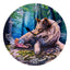 Lisa Parker Fairy Stories Fairy & Wolf Picture Clock - Gift Arch