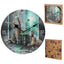 Lisa Parker Hubble Bubble Cat & Kitten Picture Clock - Gift Arch