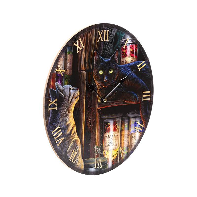 Lisa Parker Magical Emporium Cats Picture Clock - Gift Arch