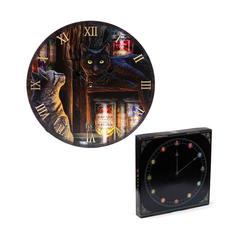 Lisa Parker Magical Emporium Cats Picture Clock - Gift Arch