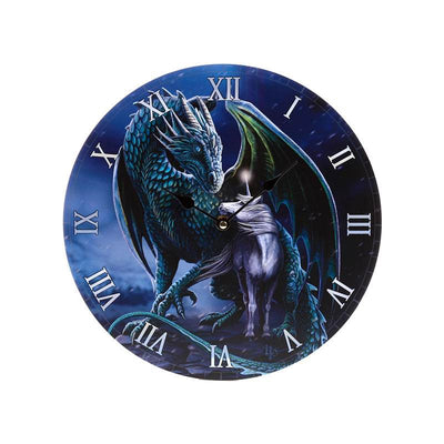 Lisa Parker Protector Magick Dragon & Unicorn Picture Clock - Gift Arch
