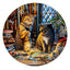 Lisa Parker Purrlock Holmes Cat Picture Clock - Gift Arch