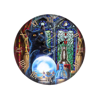 Lisa Parker Witches Apprentice Cats Picture Clock - Gift Arch