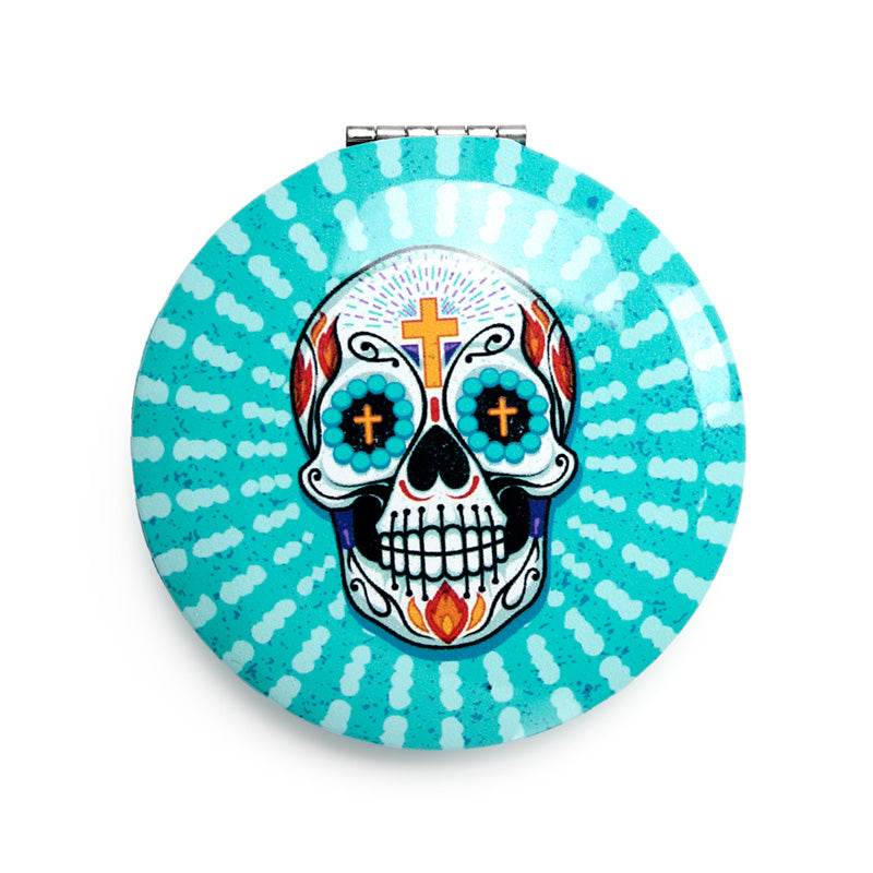 Day of the Dead Compact Mirror - Gift Arch