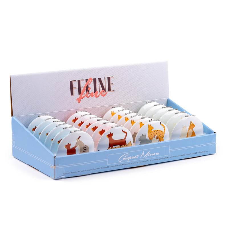 Feline Fine Cats (New) Compact Mirror - Gift Arch