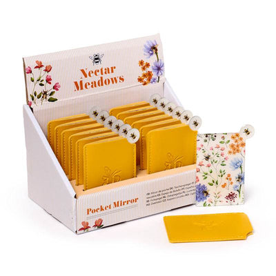 Nectar Meadows Bee Pocket Mirror in Sleeve - Gift Arch