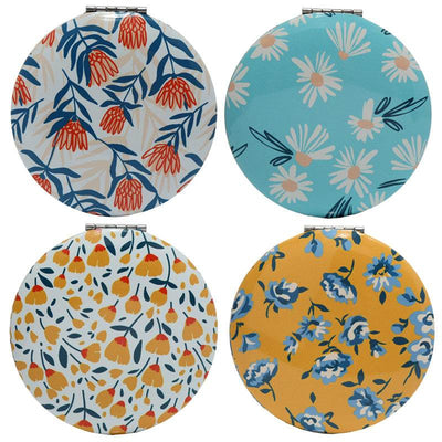 Pick of the Bunch Peony, Daisy Lane, Buttercup & Protea Compact Mirror - Gift Arch