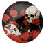 Skulls and Roses Compact Mirror - Gift Arch
