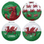 Welsh Dragon Wales (Cymru) Souvenir Compact Mirror - Gift Arch