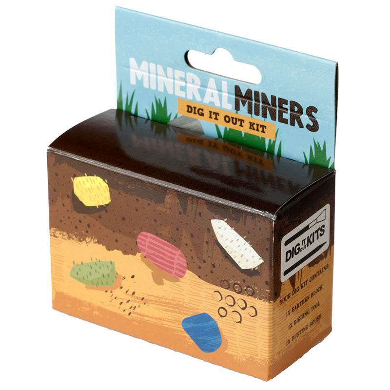 Rocks, Minerals & Gems Dig-A-Saurs Dig it Out Kit - Gift Arch