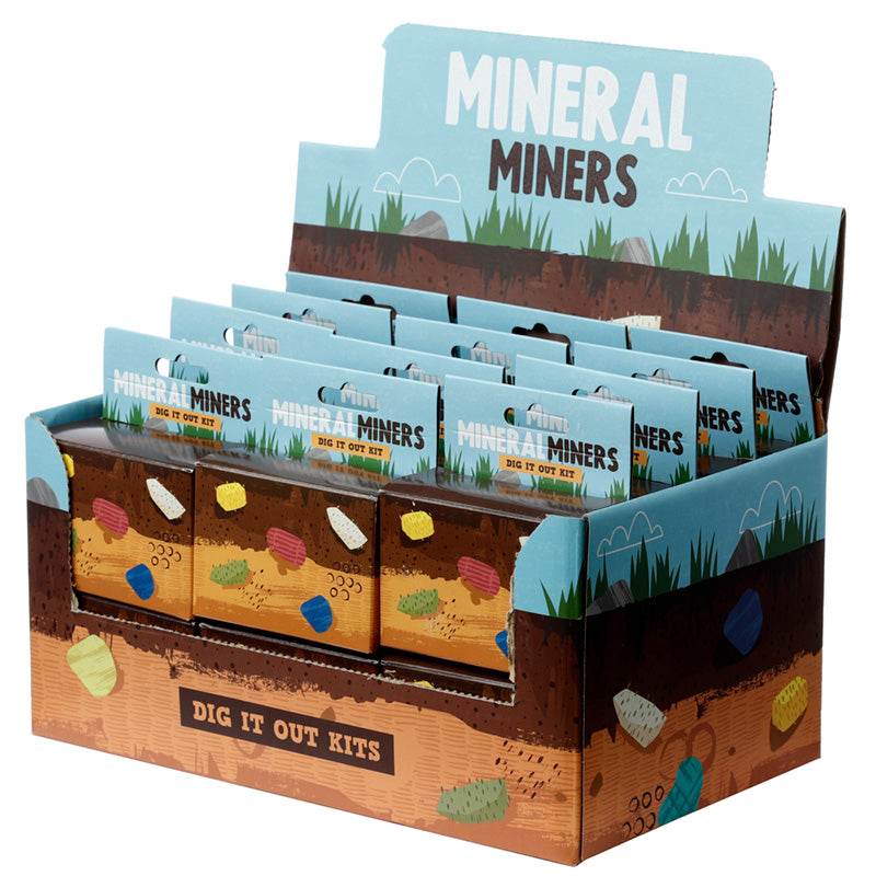 Rocks, Minerals & Gems Dig-A-Saurs Dig it Out Kit - Gift Arch