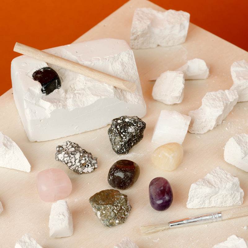 Rocks, Minerals & Gems Dig-A-Saurs Dig it Out Kit - Gift Arch