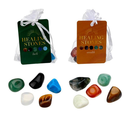 Set of 5 Luck & Wealth Stones - Gift Arch