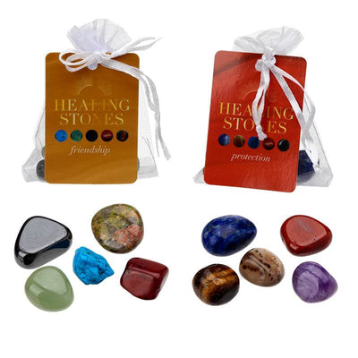 Set of 5 Protection & Friendship Stones - Gift Arch