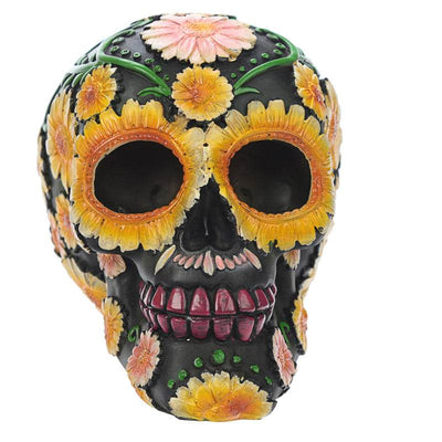 Day of the Dead Skull Head with Daisy Floral Motif - Gift Arch