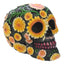 Day of the Dead Skull Head with Daisy Floral Motif - Gift Arch
