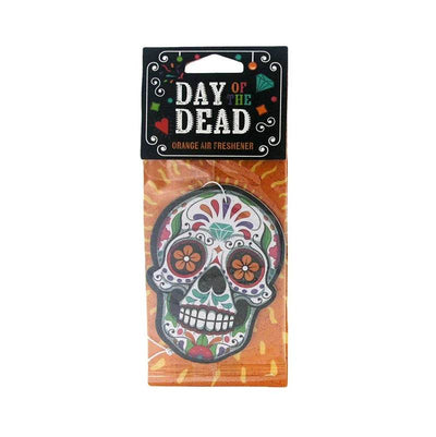 Orange Day of the Dead Air Freshener - Gift Arch