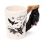 Bat Ceramic Shaped Handle Mug - Gift Arch