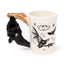 Bat Ceramic Shaped Handle Mug - Gift Arch
