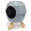 Eden Grey Abstract Ceramic Oil Burner with Feet - Gift Arch