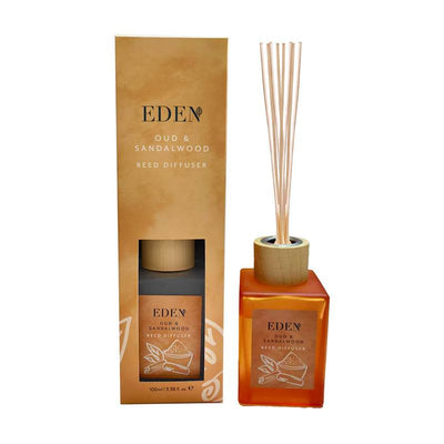 Eden Oud & Sandalwood 100ml Reed Diffuser - Gift Arch