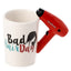 Hair Drier with Slogan Ceramic Shaped Handle Mug - Gift Arch