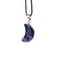 Healing Stone Gemstone Moon Shaped Mini Pendant - Gift Arch