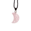 Healing Stone Gemstone Moon Shaped Mini Pendant - Gift Arch