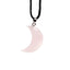 Healing Stone Gemstone Moon Shaped Pendant - Gift Arch