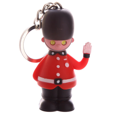 London Guardsman LED Keyring with Sound (Rule Britannia) - Gift Arch