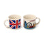 London Icons Set of 2 Porcelain Espresso Cups - Gift Arch