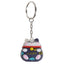 Maneki Neko Lucky Cat 3D PVC Keyring - Gift Arch