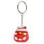 Maneki Neko Lucky Cat 3D PVC Keyring - Gift Arch