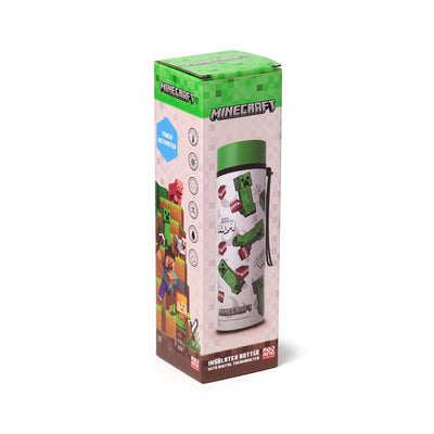 Minecraft SSS… BOOM Hot & Cold Digital Thermometer Bottle - Gift Arch