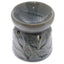 Small Ceramic Eden Oil Burner with Leaves Pattern - Gift Arch