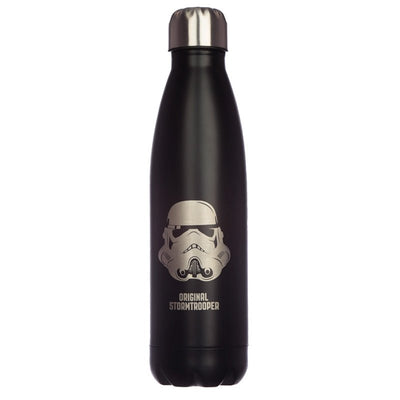 The Original Stormtrooper Hot & Cold Drinks Bottle 500ml Black - Gift Arch